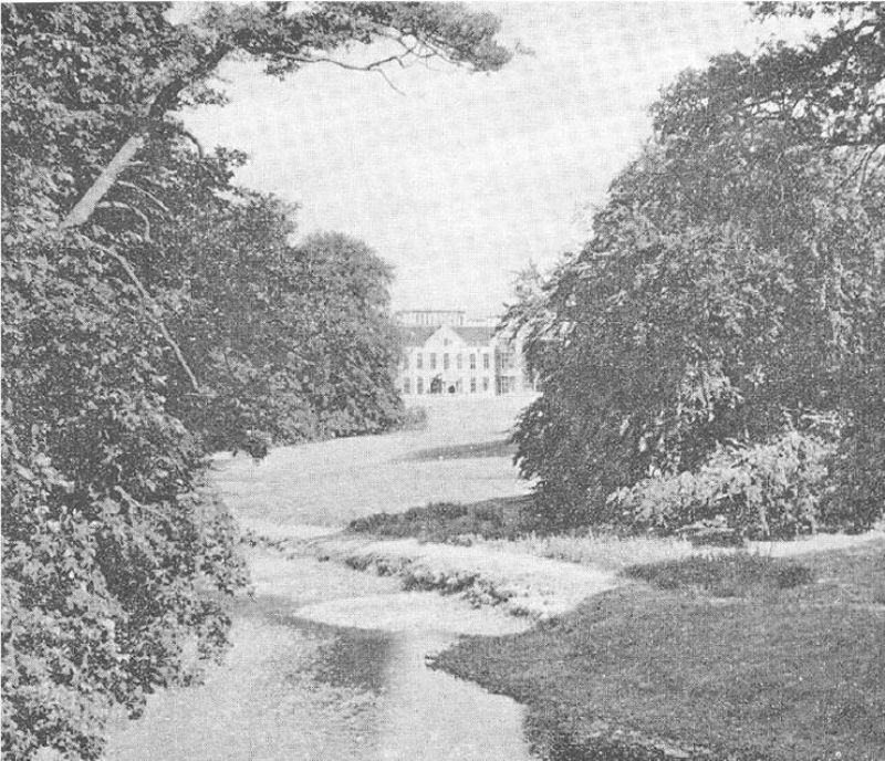 Lilford Hall from River Nene
